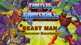 Beast Man - Turtles of Grayskull - Unboxing & Review