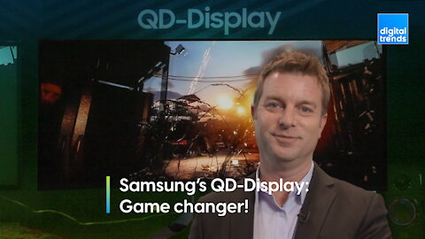 Samsung sneaks a QD-OLED TV into CES 2022