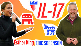 Candidate Comparison: Esther Joy King vs Eric Sorenson