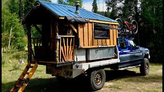 @Truck House Life Attempts To Burndown His Camper, @Sunroamer Overland Campout On Wolfcreek Pass, CO