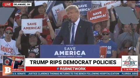 LIVE: Donald Trump Holds Rally in Delaware, OH...