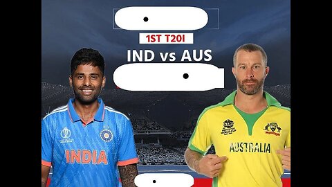 Watch India Vs Australia - 1st T20I Highlights