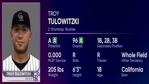 How To Create Troy Tulowitzki MLB The Show 22