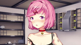 DDLC Triple Trouble mod part 2 - Having fun with Natsuki