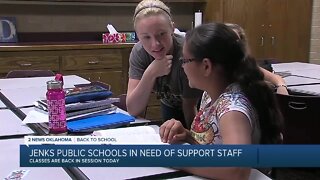 Jenks Public Schools in need of support staff