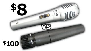 Cheap XLR Dynamic Mic! The Pyle PDMIK1 vs Shure SM57