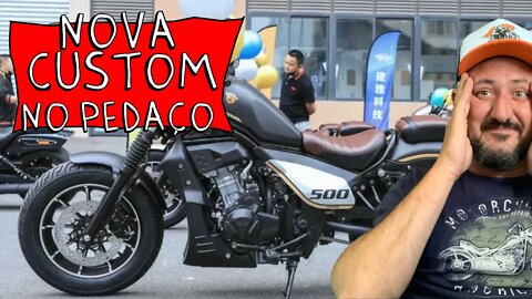 Se a HONDA não TRAZ a REBEL, a CHINA TRAZ papai… NOVA XS500 é lançada