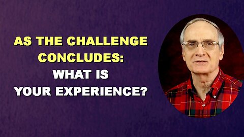 What Is Your Experience with This Challenge?