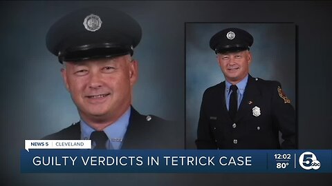 Man accused of hitting and killing Cleveland firefighter Johnny Tetrick found guilty of murder