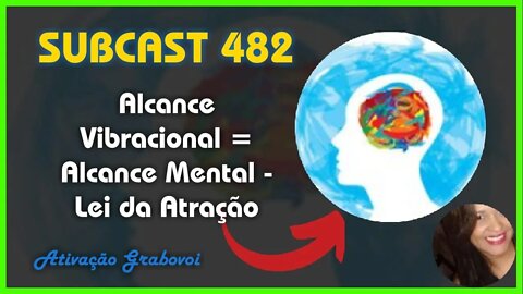 SUBCAST 482 - O Infinito Campo Mental - Lei da Atração + Ativação Grabovoi #leidaatração #grabovoi