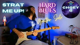 Heavy 'STRAT' Blues - Original improv Guitar Solo