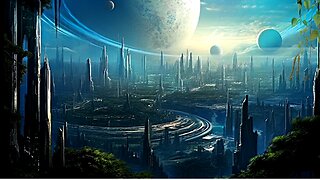 Sleepscape: Fall into Deep Sleep in a Futuristic City with Ambient Music for Relaxation