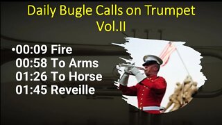 🎺🎺 🎺Daily [Bugle Calls] on Trumpet - Vol. 2 - 11 to 14