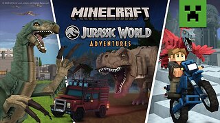 Minecraft x Jurassic World Adventures