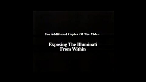 Exposing The Illuminati From Within - Bill Schnoebelen (The Prophecy Club)