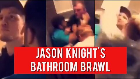 They Really Fought In A Bathroom