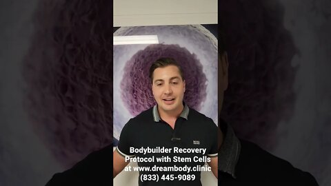 Bodybuilder Recovery Protocol with Stem Cells #stemcelltherapy #bodybuilding #fitness #training