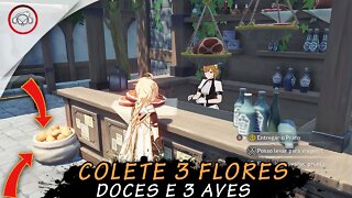 Genshin Impact, Colete 3 FLORES doces e 3 AVES | Super Dica PT-BR