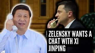 China REFUSES To Talk To "LOAFER Zelensky"