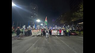 Baltimore New Year's Eve March For Palestine