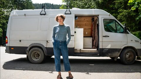 Living in a Van, working Seasonal Jobs and Traveling | Van Life Tour Documentary