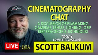 LIVE STREAM 4-21-23 - Its Friday - Let's Talk About NAB 2023 and Filmmaking!