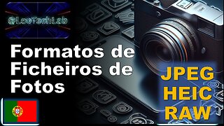 Formatos de Ficheiros de Fotos