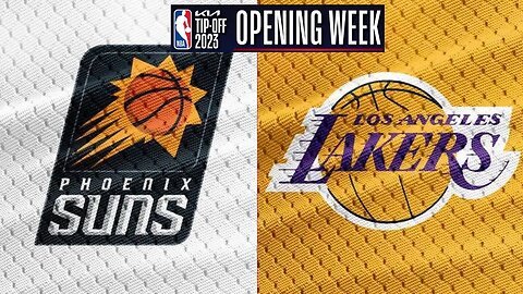 Suns @ Lakers NBA LIVE REACTION & COMMENTARY #nba #suns #lakers #nbatipoff