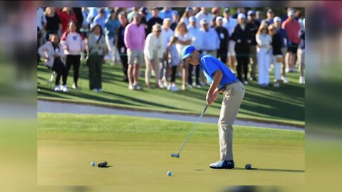 Hartland teen plays in Drive, Chip and Putt competition at Augusta National