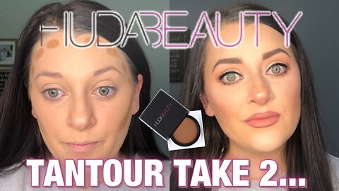 HUDA BEAUTY TANTOUR CREAM BRONZER TAKE 2- HOW TO USE/REVIEW