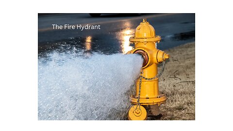 Encouraging vision from the Lord: "The Fire Hydrant"