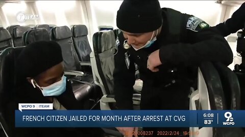 French citizen jailed for month after arrest at CVG airport