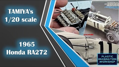 1/20 scale HONDA RA272 - Full Build