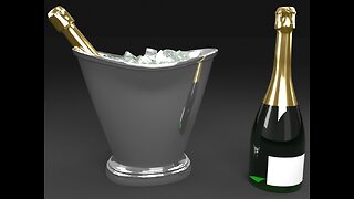 3D Model Champagne Bucket