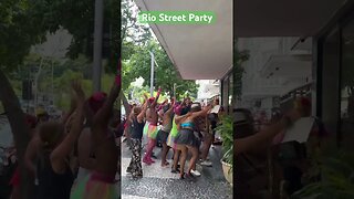 Rio Street Party During Carnival #shorts