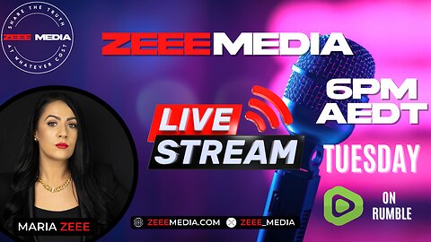 Maria Zeee LIVE @ 6PM - Christianity Cancelled, Solar Eclipse & CERN, Digital ID & "Hate Speech"