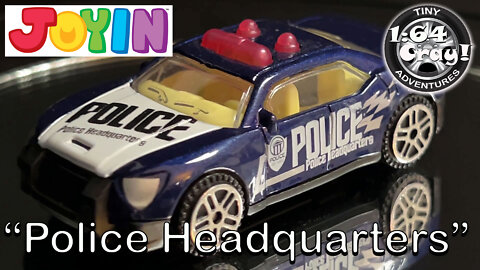 “Police Headquarters” in Blue/White- Model by Joyin