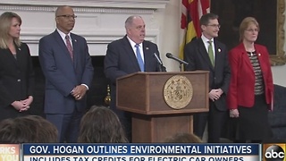 Gov. Larry Hogan outlines environmental initiatives