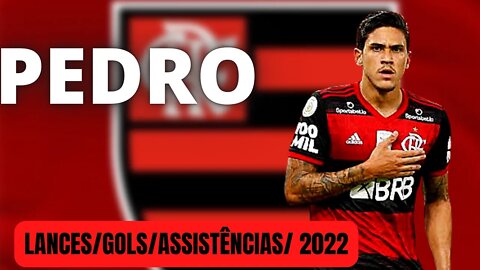 PEDRO NO FLAMENGO/ LANCES/DRIBLES/ASSISTÊNCIAS/GOLS/ 2022