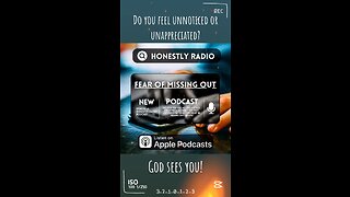 Do you feel unnoticed or unappreciated? God sees you! | Honestly Radio Podcast