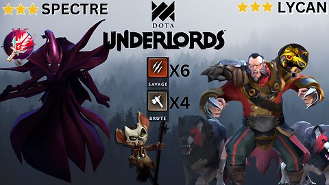 How much damage can 3 star Spectre do with 6 Savage?? | Dota Underlords