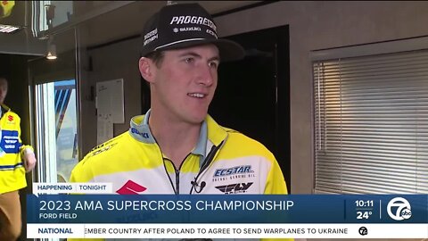 AMA Supercross Drivers Prepare for races