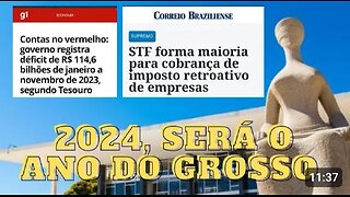 STF tem maioria pra obrigar empresas pagarem impostos antigos/Lula assina Decreto pra calar as redes