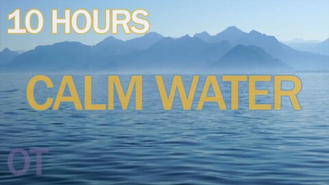 A calming day on the water | water and wildlife sounds for Relaxing| Studying| Sleep| Lake Ambience