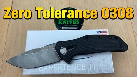 Zero Tolerance 0308BLKTS/includes disassembly/ a new variant of the beast from ZT