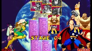 Marvel VS Capcom (PS1) - Playthrough Morrigan