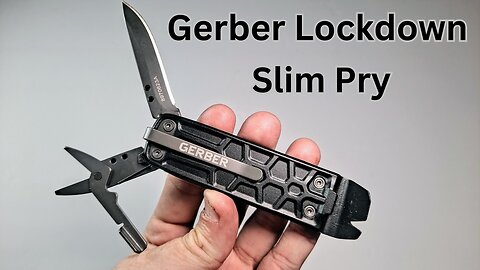 Gerber Lockdown Slim Pry, 7-ish in 1 Tool.