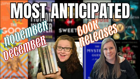 Most Anticipated November + December 2023 New Book Releases