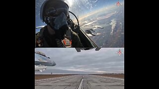 deNAZIfication - Russian Air Force's Su-35S crews conduct combat sorties