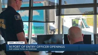 Oklahoma Highway Patrol looking to hire 14 port of entry officers